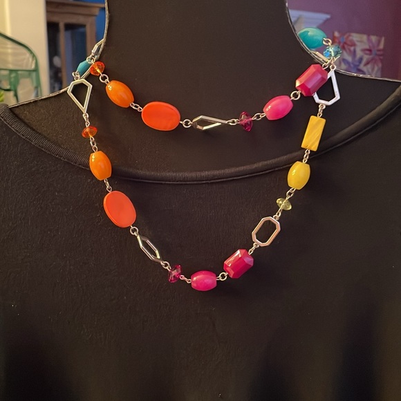 NWT TrueColors necklace that can be worn long, short, Doubled up, see photos - Picture 2 of 9